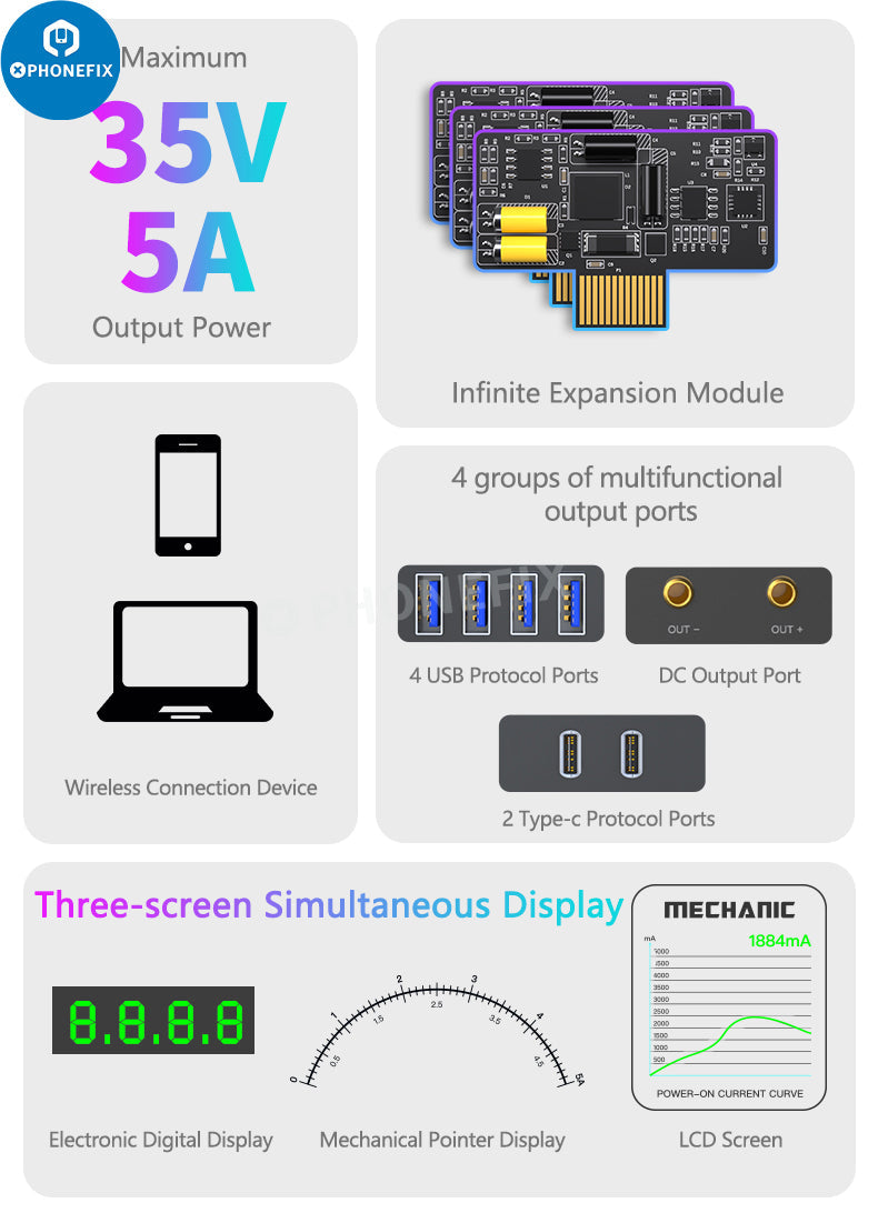 Mechanic THOR POWER Smart DC Regulated Diagnostic Supply Power