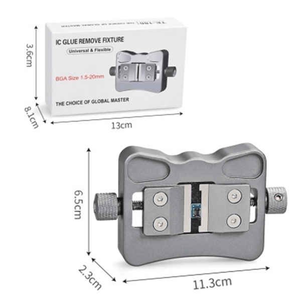 Tuoli TL-15A Universal IC Glue Remove Fixture For Phone IC CPU Repair Holder