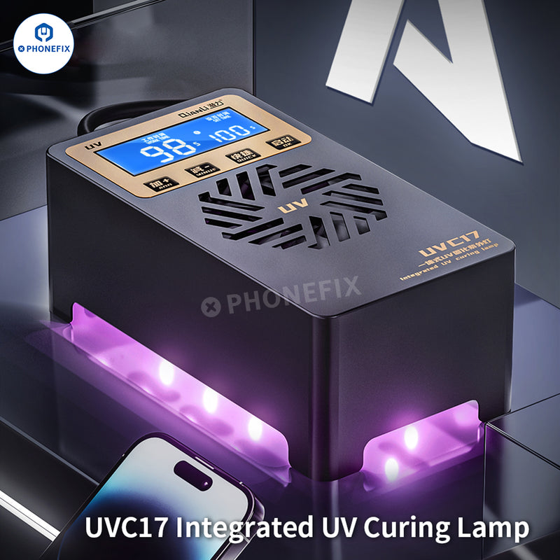 QIANLI UVX24 Integrated UV Curing Lamp Box For Phone Tablet Screens Repair