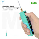 MIJING GR-10 Roll King Electric Glue Remover With LED Dust Lamp