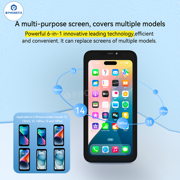 JCID S35C Screen Display Fast Detection For iPhone 13-15 Pro Max