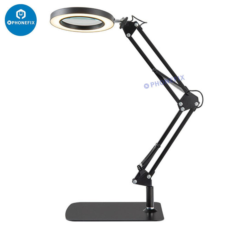 5X Magnifying Floor Lamp LED Magnifier Light 3 Color Modes for Reading  Crafts, 1 - Foods Co.