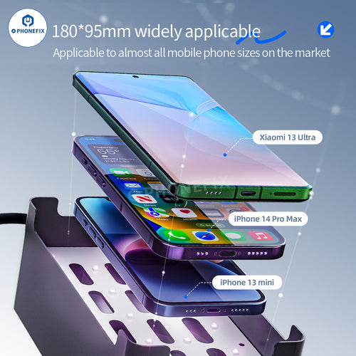 QIANLI UVX24 Integrated UV Curing Lamp Box For Phone Tablet Screens Repair