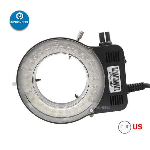 Microscope Led Ring Lamp adjustable led light 100-240V