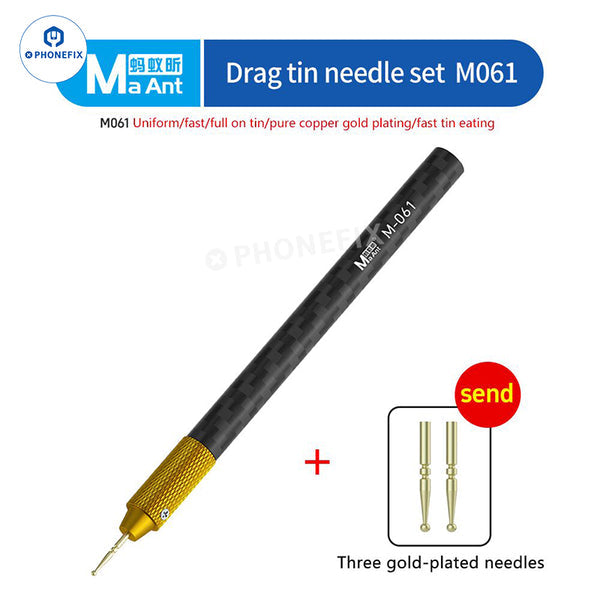 MaAnt M061 Tin Dragging Needle FPC Connector Reballing Solder Bar