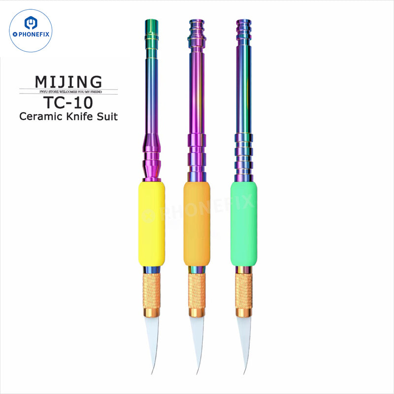 Mijing KC8 CPU IC Quicky Remove Glue Rework Blade Kit