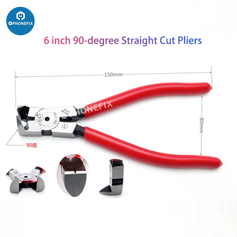 90 Degree Diagonal Pliers Cutter for iPhone Rear Camera Teardown