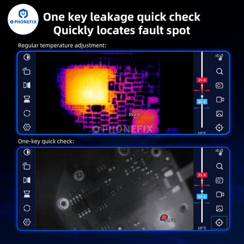 QianLi Fire Eye Pro Infrared Thermal Camera With Foldable Holder