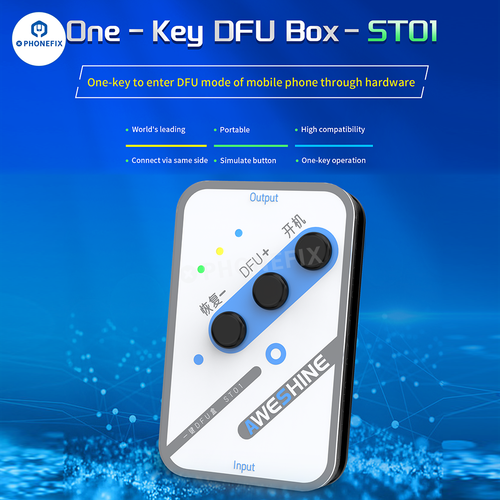 ST01 DFU Box One-key Recovery Mode For iPhone X-16 Pro Max