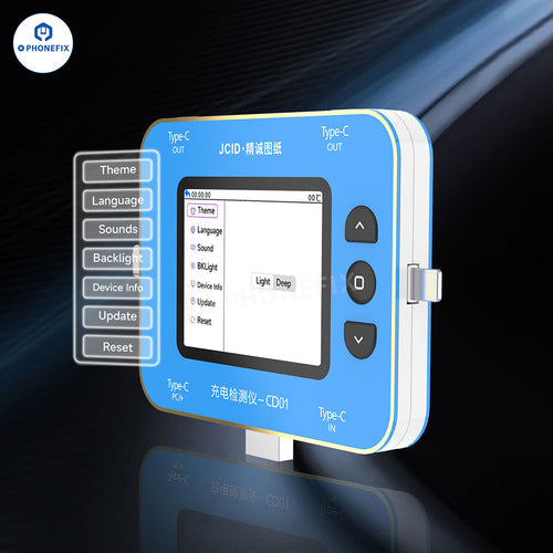 JCID CD01 Charging Tester iPhone Charging Port Fault Diagnosis