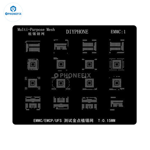 Amaoe Steel Net Huawei Xiaomi BGA IC Reballing Stencil