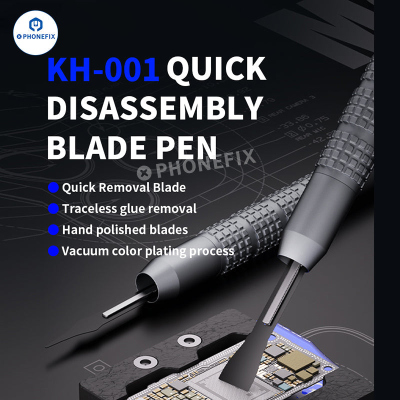 Mijing KC8 CPU IC Quicky Remove Glue Rework Blade Kit