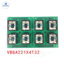 VBGA153X4T18 VBGA221X4T18 IC Sockets Adapter for UP-848P Programmer