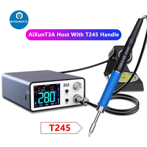 Aixun T3A Soldering Station With T12-T245-936 Handle Iron Tips