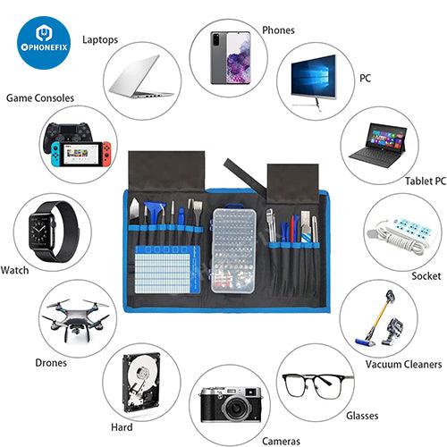 100 IN 1 Precision Screwdriver Set Multi-function Electronics Repair Tool Kit