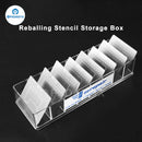 BGA Tin Template Steel Mesh Organizing Classifying Storage Box