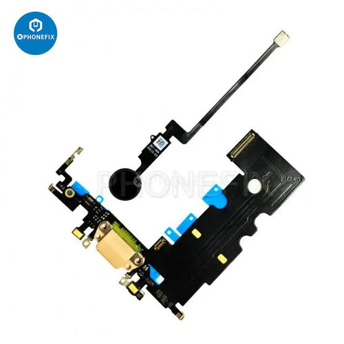 iPhone 7 7P 8 8P home button fingerprint USB Charging Dock flex cable