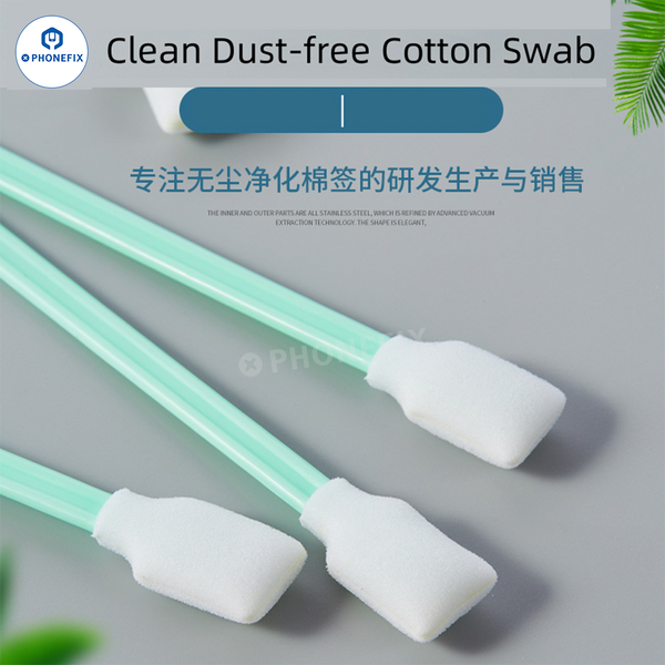 Dust-free Sponge Swab Phone Charging Port Camera Cleaning Stick