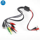 Mobile Phone DC Power Supply Cable Multimeter pen Alligator Clips