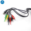 Mobile Phone DC Power Supply Cable Multimeter pen Alligator Clips