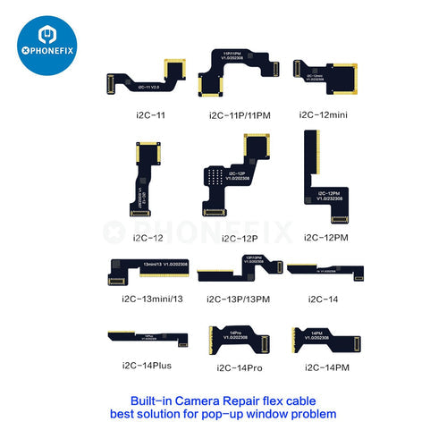 i2C Flex Cable For iPhone 11-14 Pro Max Camera Repair