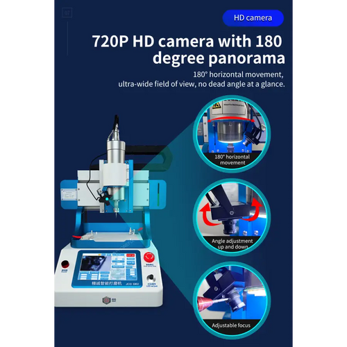 JC CNC 2nd-Gen EM02 Motherboard CPU IC Grinding Machine