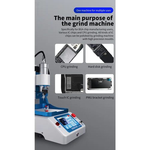 JC CNC 2nd-Gen EM02 Motherboard CPU IC Grinding Machine