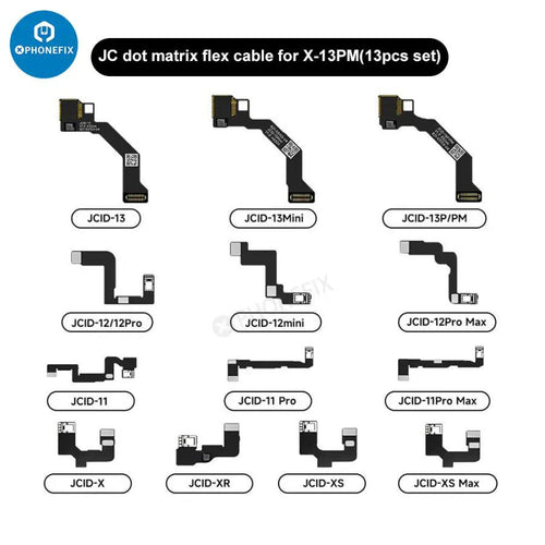 JC Dot Matrix Flex Cable for iphone XR-16 pro max Face ID Repair