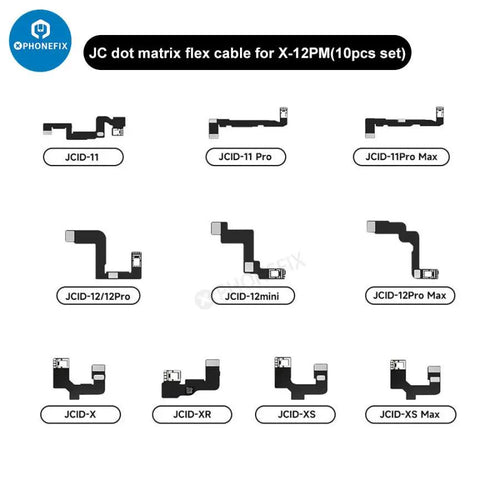 JC Dot Matrix Flex Cable for iphone XR-16 pro max Face ID Repair