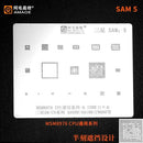 AMAO Samsung S9 S8 S7 S6 All Series BGA Reballing Stencil Template