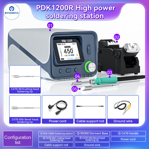 i2C PDK1200 Dual Channel Soldering Station BGA CPU Welding Tool