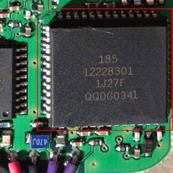 185 12228301 1J27F Auto Anti-theft Box Consumable CPU ICs