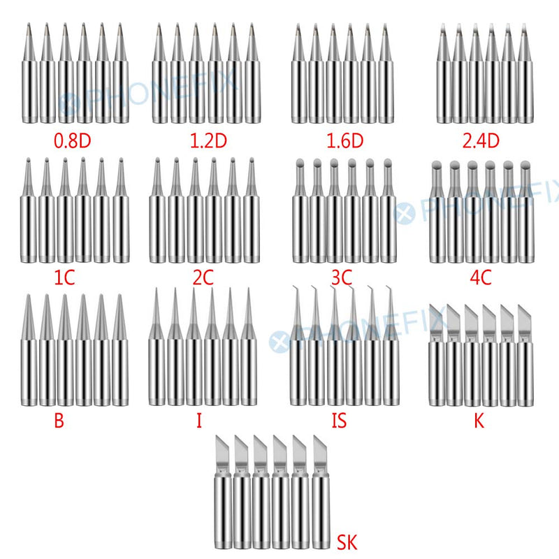 936 Soldering Station Iron Tips Welding Head Lead-Free 900M-T Serise