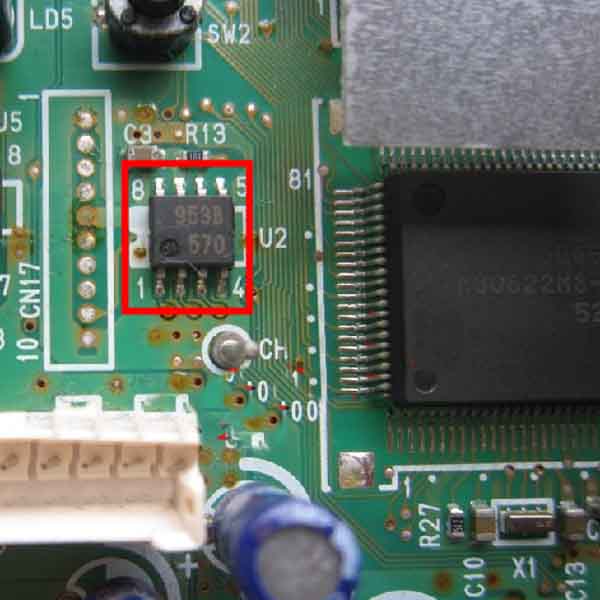 953B 570 Excavator Computer ECU Integrated circuit Chip