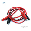 double-head Alligator Clips to Alligator Clips power test cable 1M