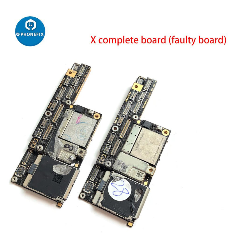 Damaged Scrap Iphone X XS MAX XR Motherboard Repair Training Skill