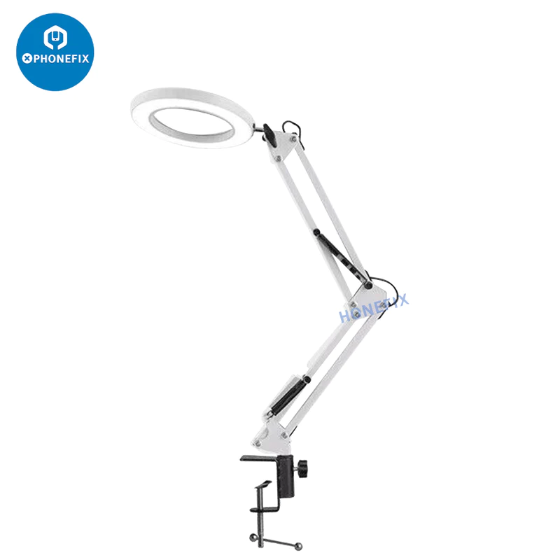 Magnifying Lamp Magnifying Glass with Light and Stand Magnifying