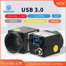 USB 3.0 Global Shutter Vision Industrial Camera 1.3 MP 1-2" 211FPS Mono