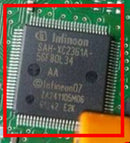 Infineon SAH-XC231A-56E80L34 Car Computer board drive chip