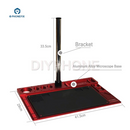 microscope fixed base aluminum alloy mat PCB soldering pad