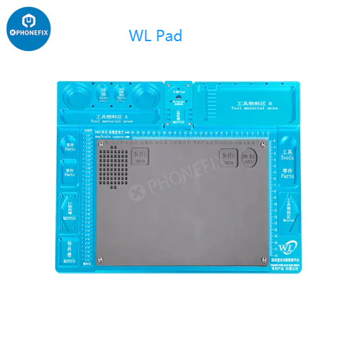 microscope fixed base aluminum alloy mat PCB soldering pad