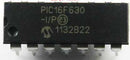 PIC16F630-I-P  DIP14 MICROCHIP  Auto key ECU eprom IC