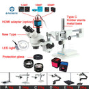 3.5X-90X Stereo Zoom Microscope 14MP HDMI Camera Phone Repair