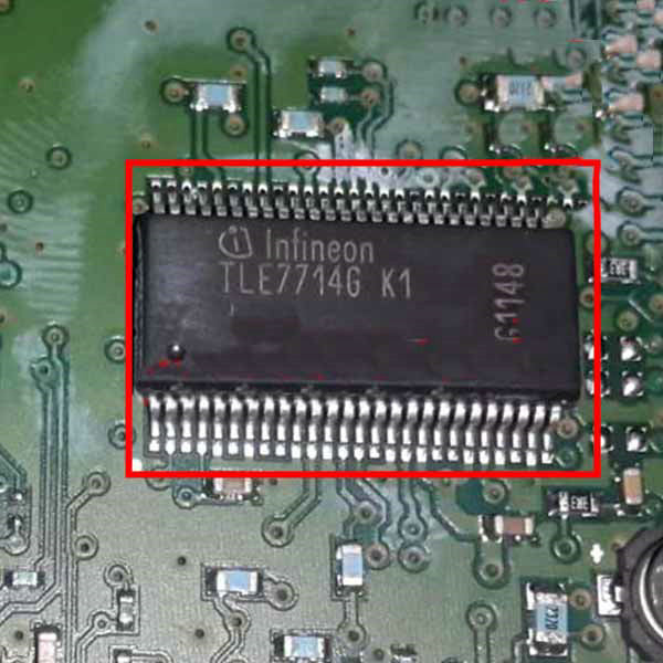 TLE7714G K1 Auto Computer Board Car ECU IC CPU Processor Parts